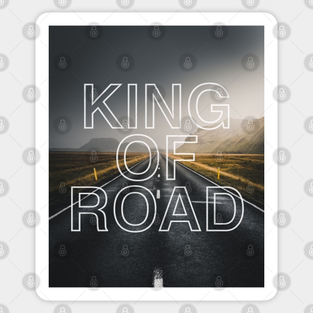 King of road Sticker by CarEnthusast